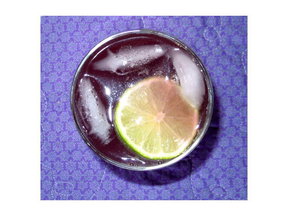 Berry Ginger Lime  Balsamic  Cooler