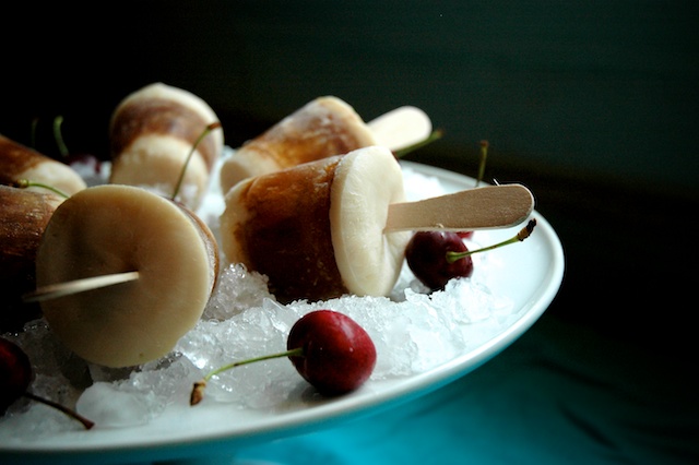 Root Beer Float Popsicles