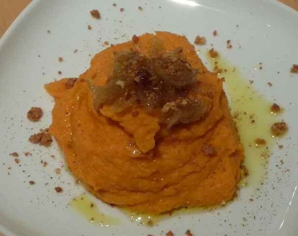 The Most Comforting Puree of Sweet Potatoes