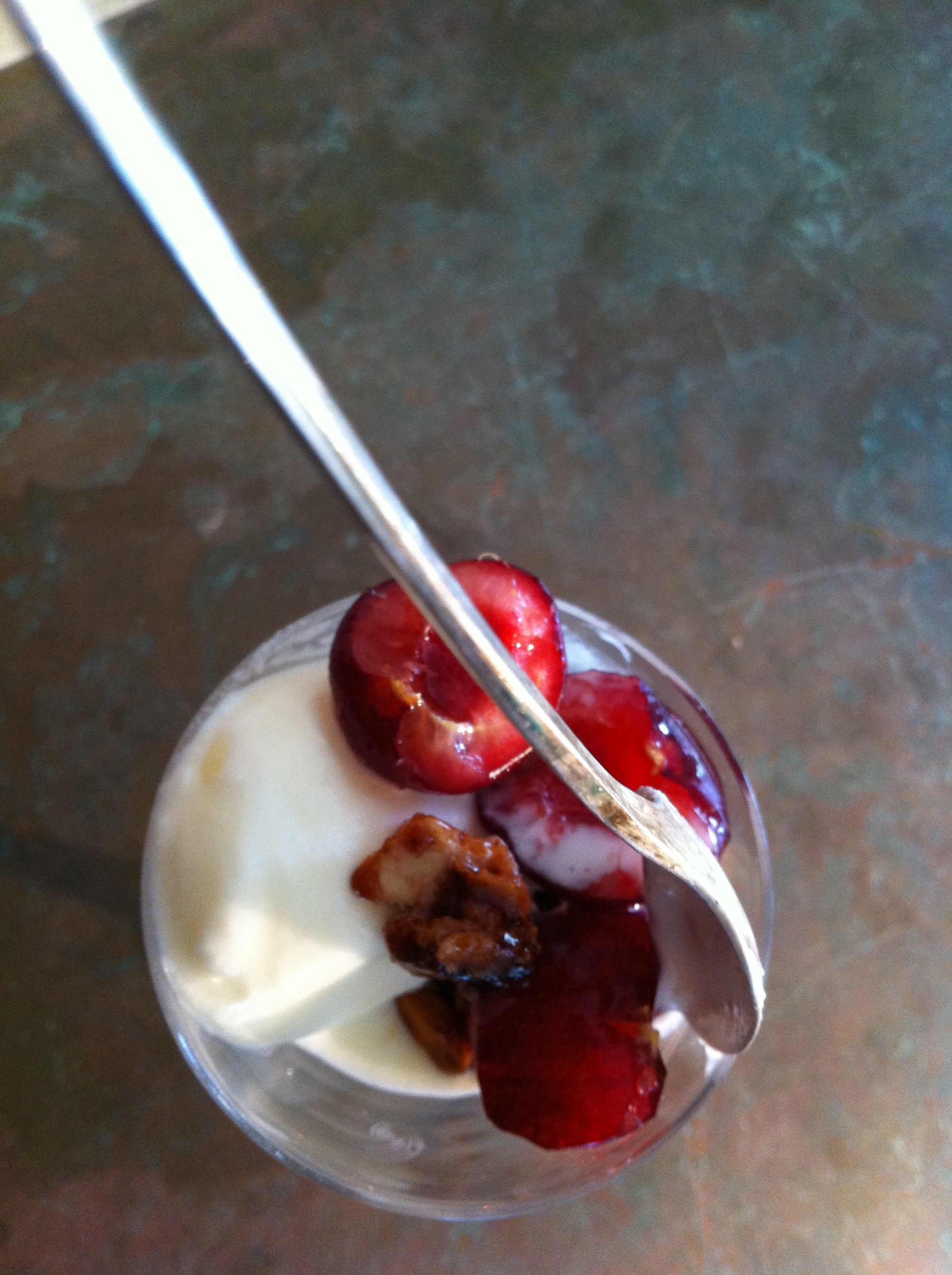 Sundae of Stone Fruit