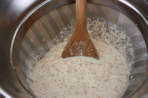 Whole Oat Groats w/ Cherries, Plums, Pistachios & Homemade Almond Milk