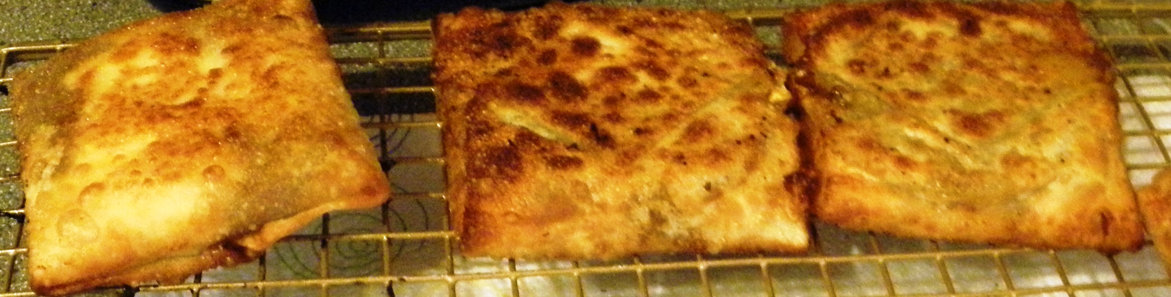 Pumpkin ricotta turnovers