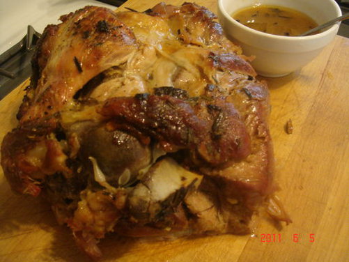 Portable Pork Sandwich (An homage to my favorite purveyor of pork at the flea)