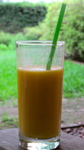 MANGO AND LIME LICUADO DE AGUA