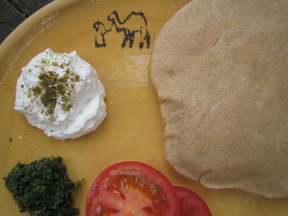 Pita and Labne