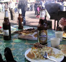 Uighur Lamb Kebobs and Pulao