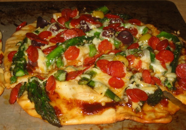 Grilled Pizza on 134th Street