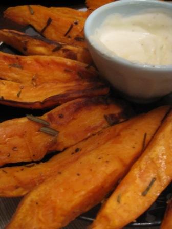 Rosemary Sweet Potato JoJos
