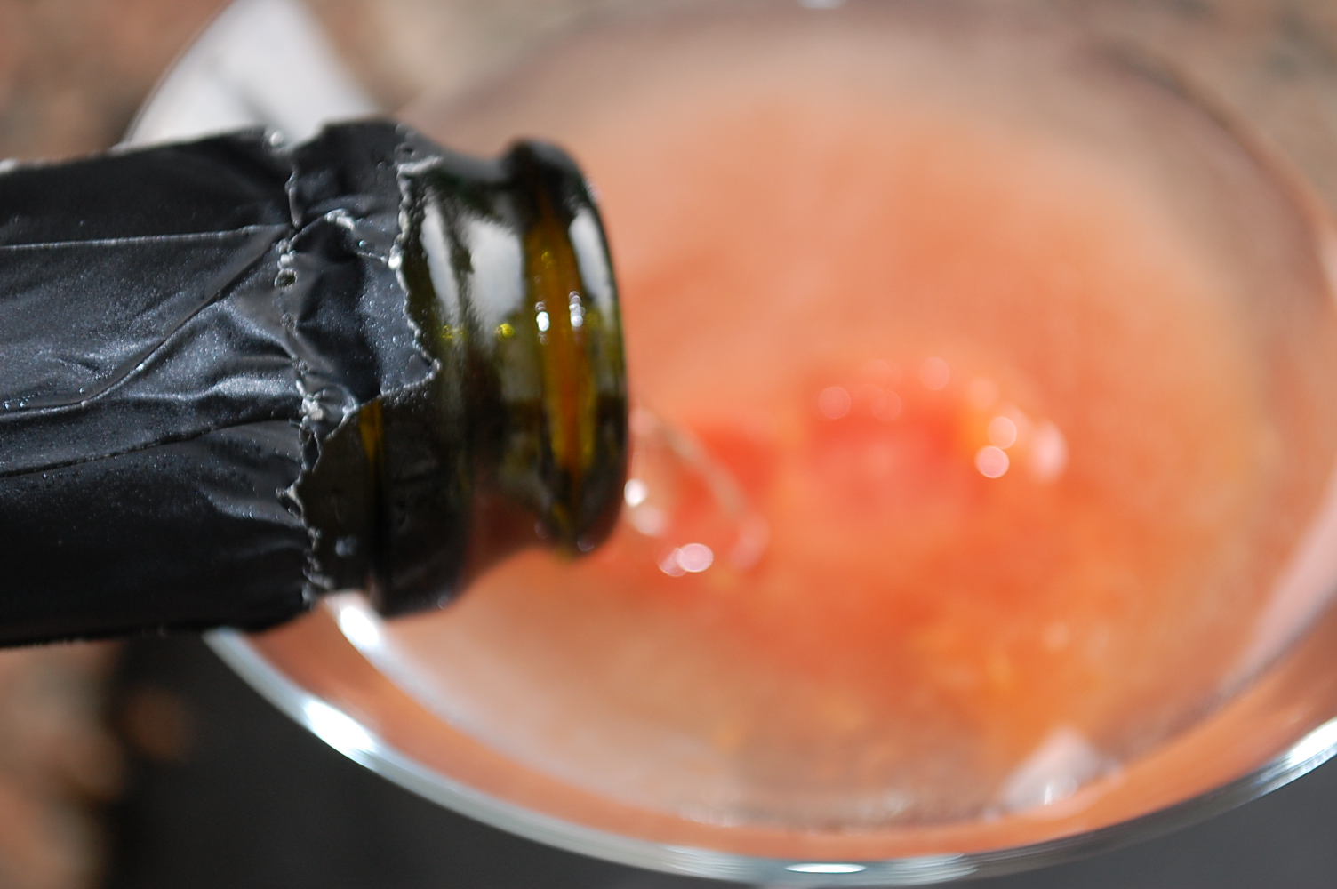 Peach-Orange Bellini