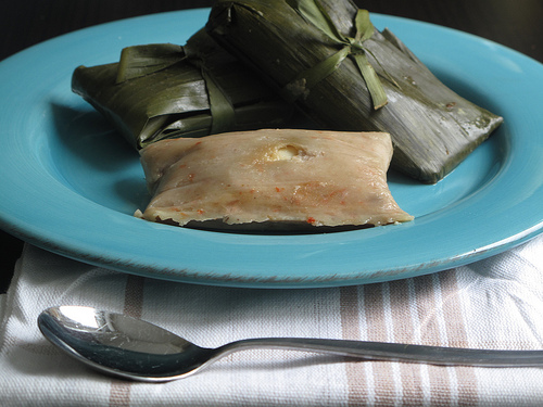 Moinmoin - Nigerian Stemed Bean Cake