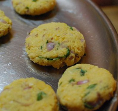 parippu vada or dal vada a common street food of Kerala