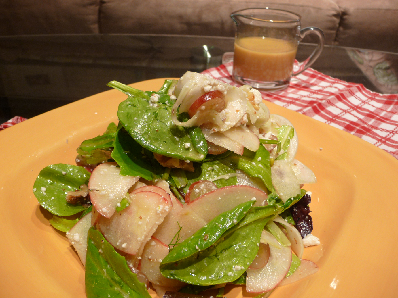 The Apple Doesn't Fall Far From The Lettuce Leaf Salad