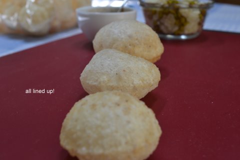 Golgappa or panipuri
