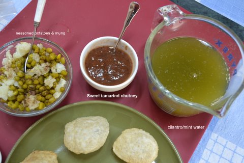 Golgappa or panipuri