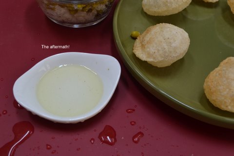 Golgappa or panipuri