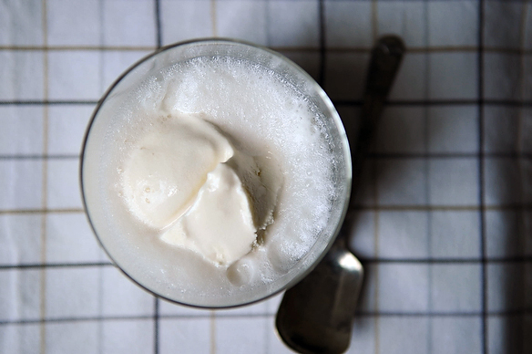 A Tribute to Woody (Homemade Ginger Ale Float)