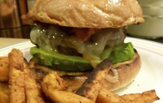 Andouille Sausage Burgers