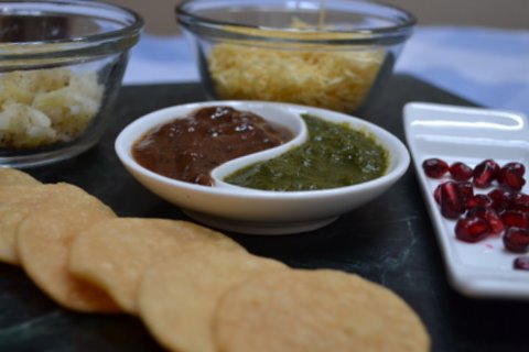 Sev batata puri