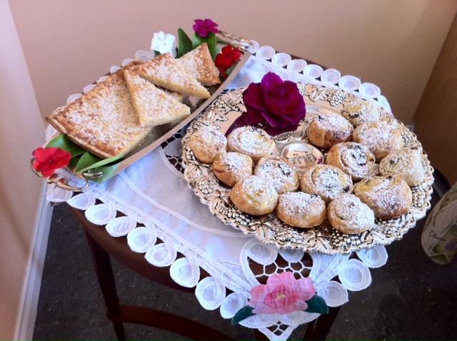 Shavuot Ricotta Pastries and Potato-Cheese Galette.