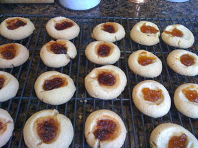 Jam Thumbprints Cookies