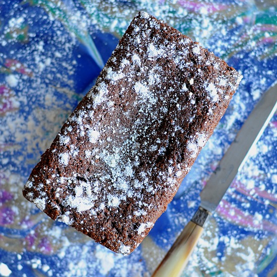 Gluten Free Chocolate Almond Pound Cake