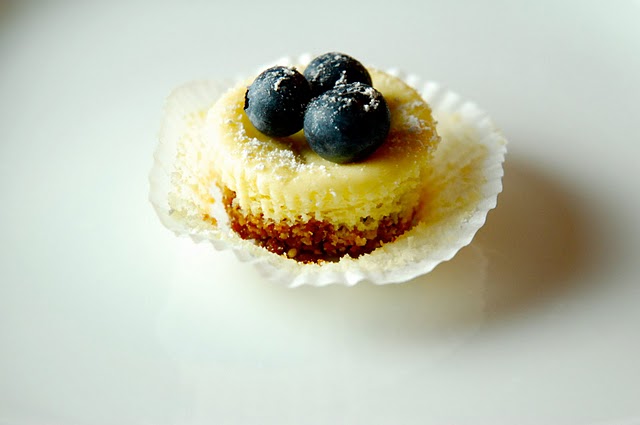 Two Bite Lemon Cheesecakes