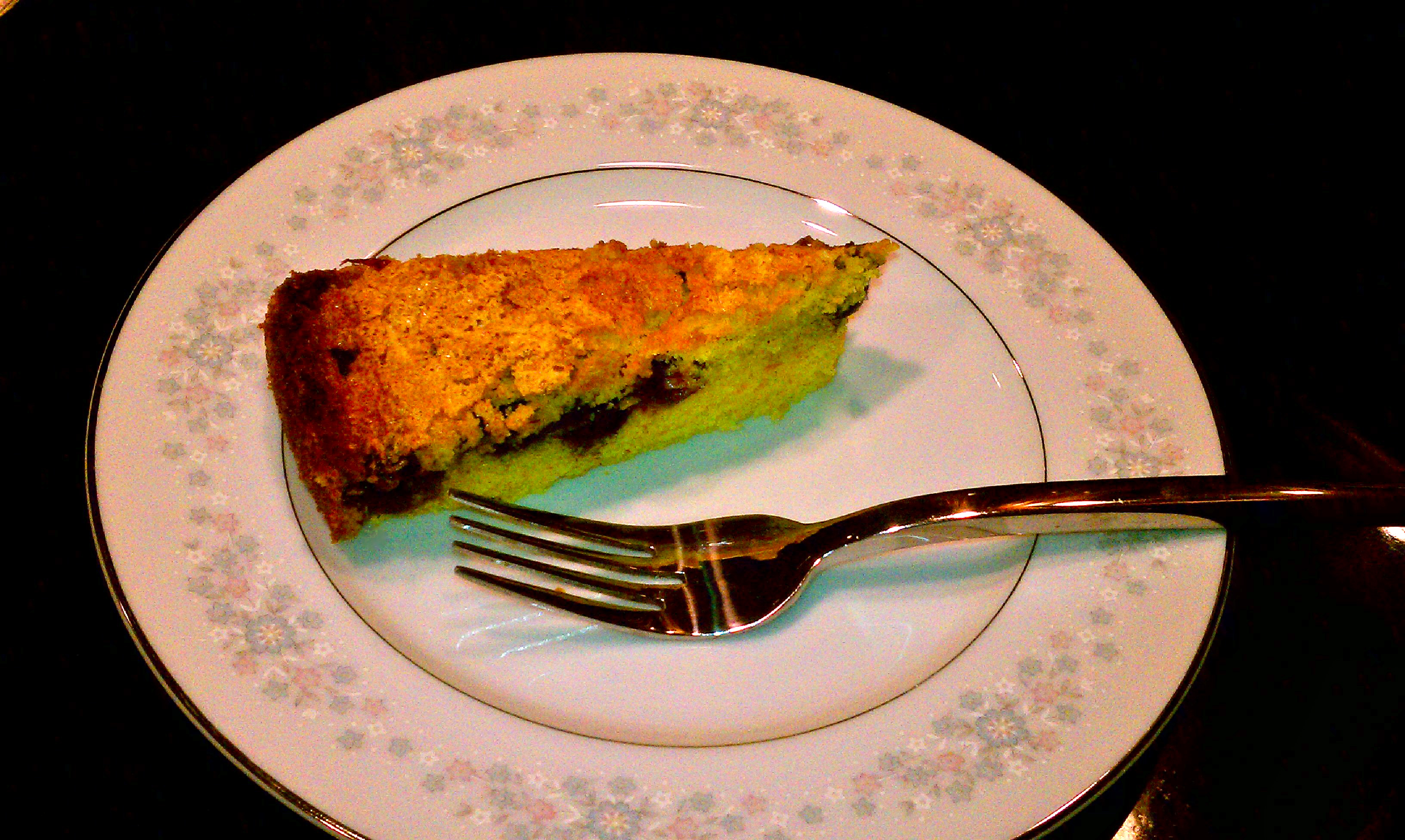 Lemon-Blueberry Corn Cake