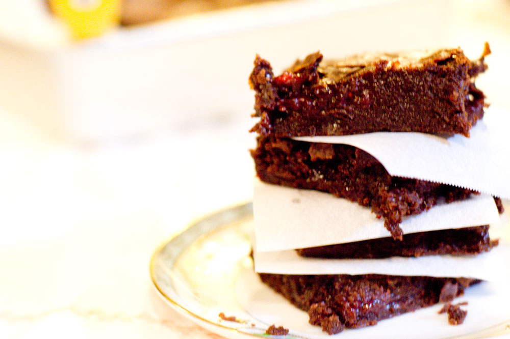 Strawberry Brownies
