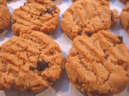 Fresh-ground Peanut Butter Cookies
