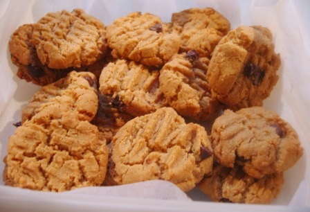 Fresh-ground Peanut Butter Cookies