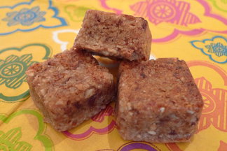 Coconut Date Nut Squares