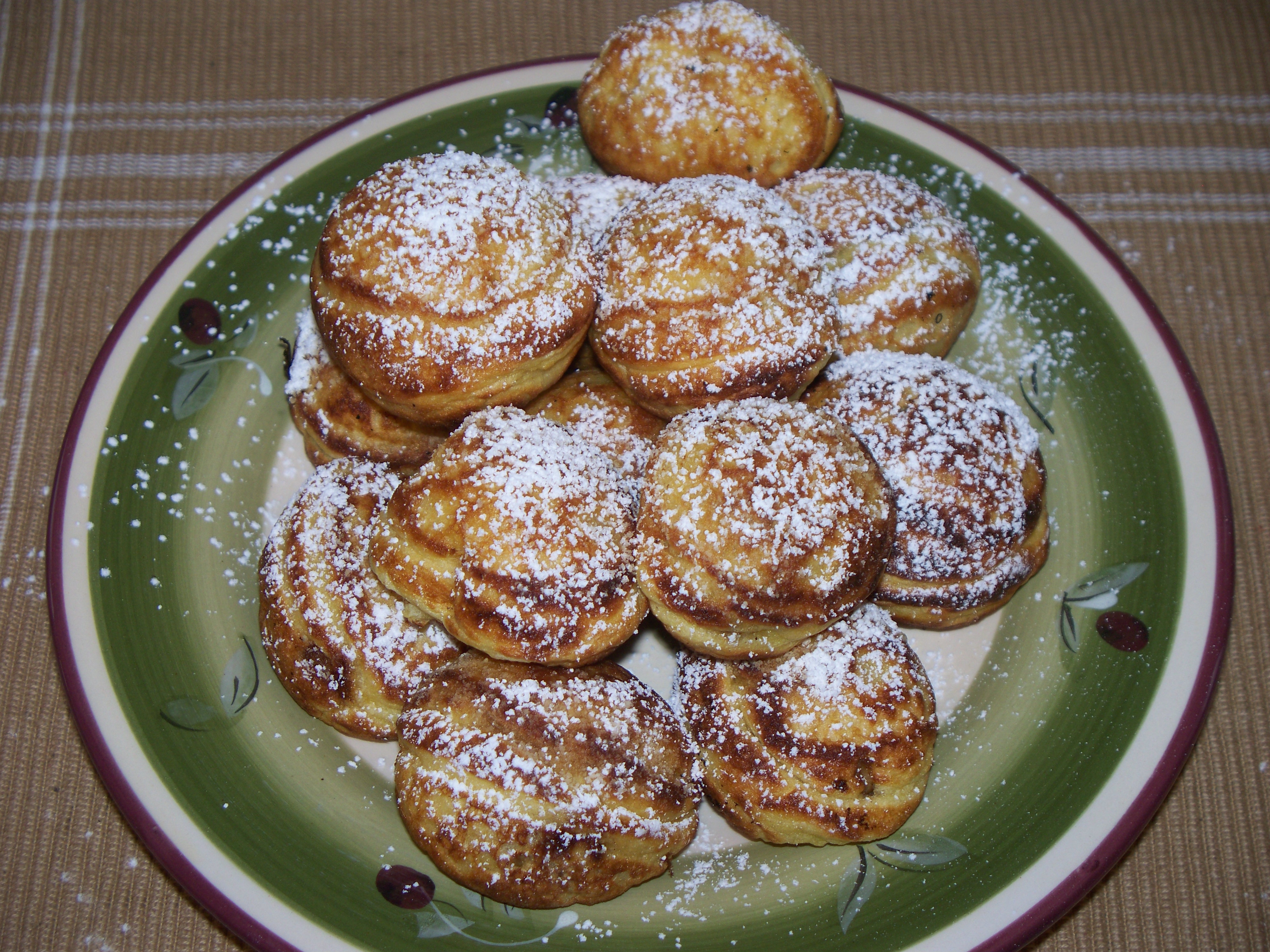 Danish Aebleskivers (Round Stuffed Pancakes) Gluten-free