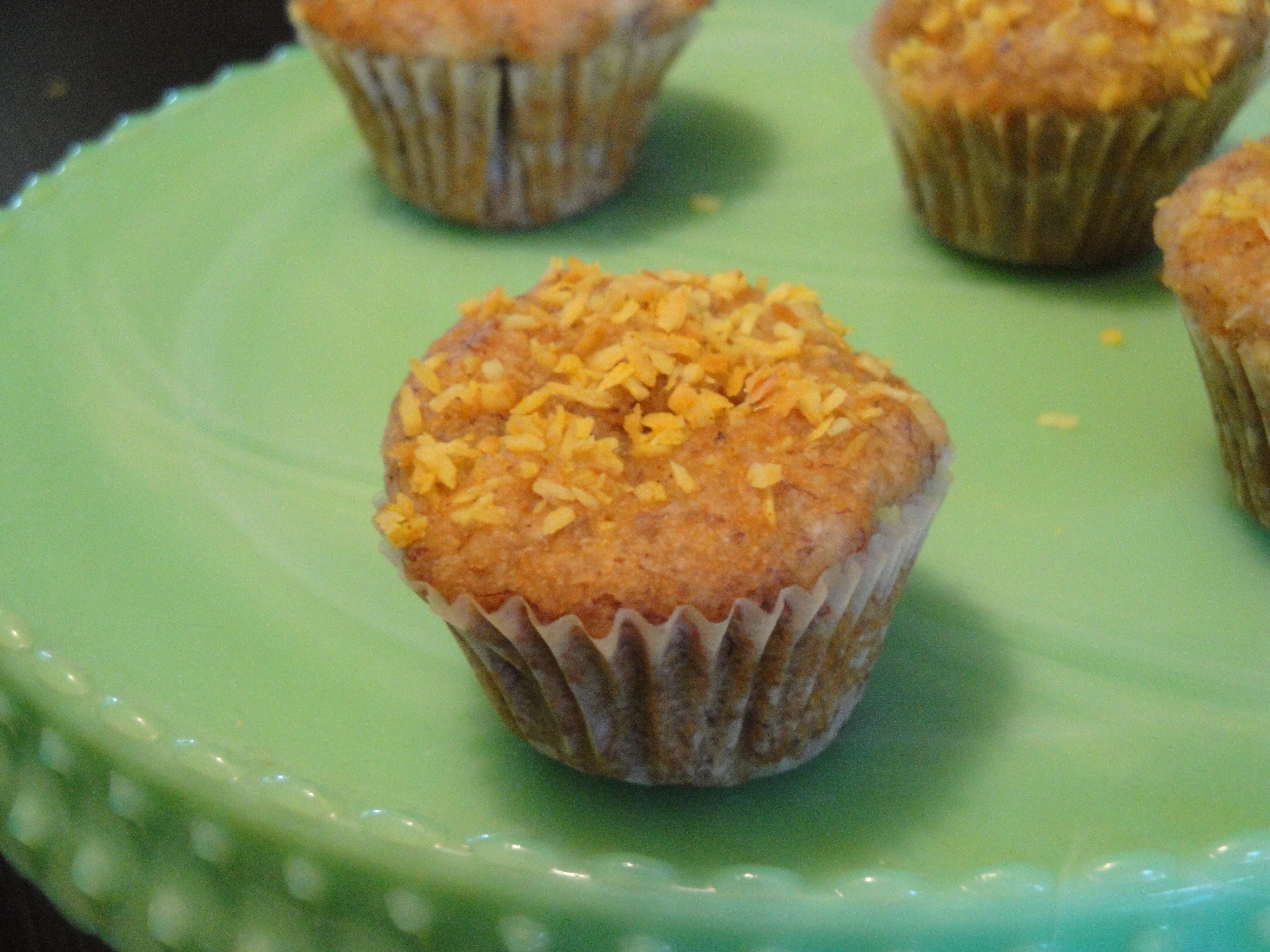 Banana Coconut Muffins