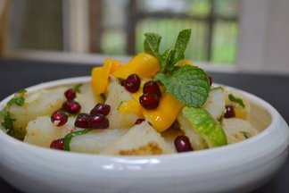 Indian Style potato salad (Chaat)