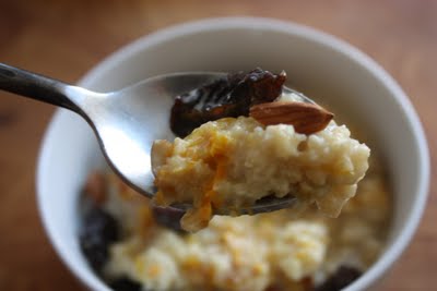 Millet Porridge with Roasted Oranges & Almonds, 3 Ways