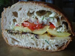 Grilled Garden Sandwich