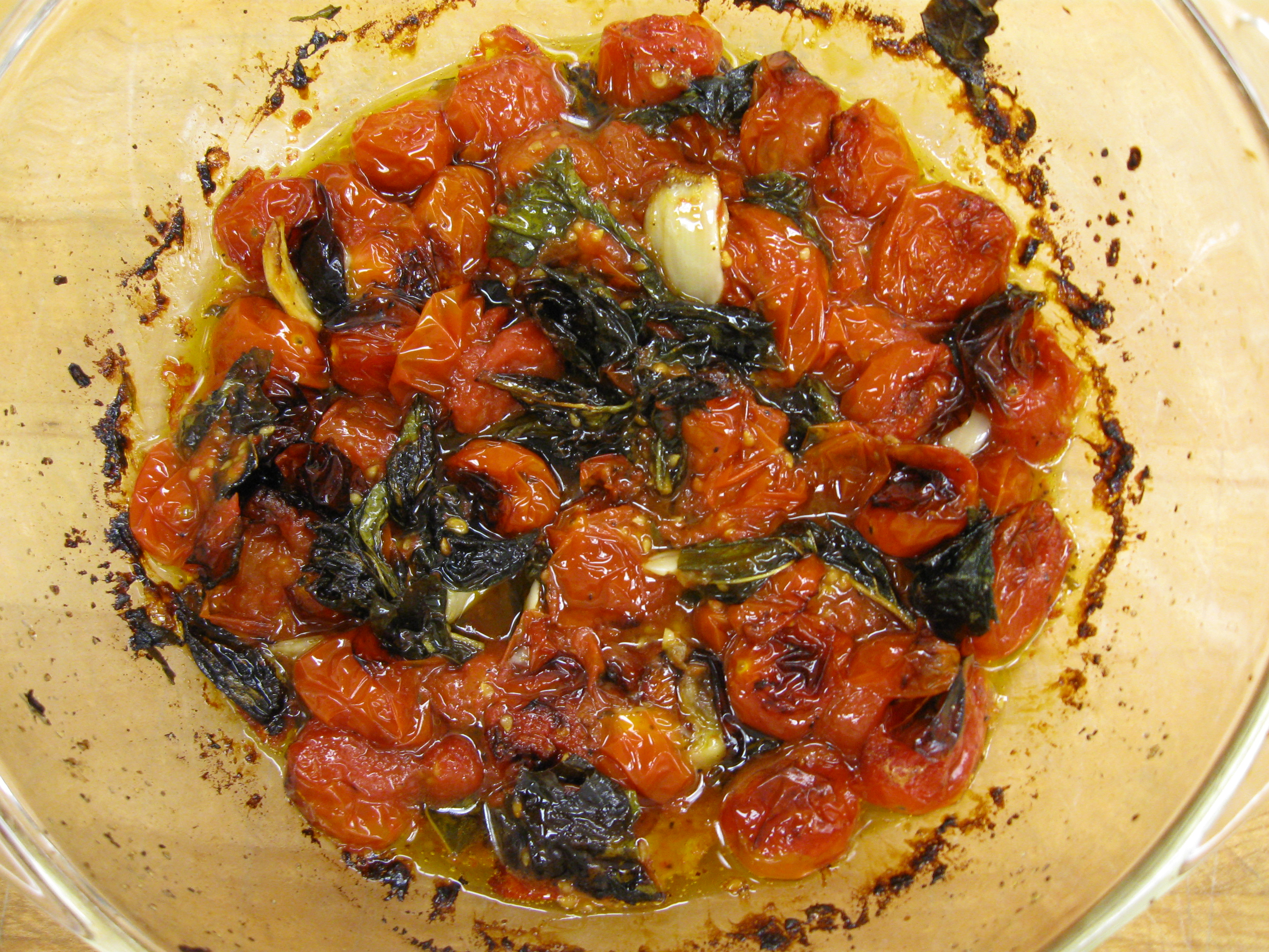 Roasted Tomato-Basil Caprese