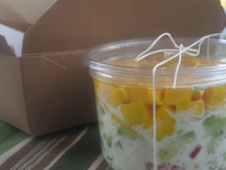 Crabe Beninoise, Avocado and Mango Salad