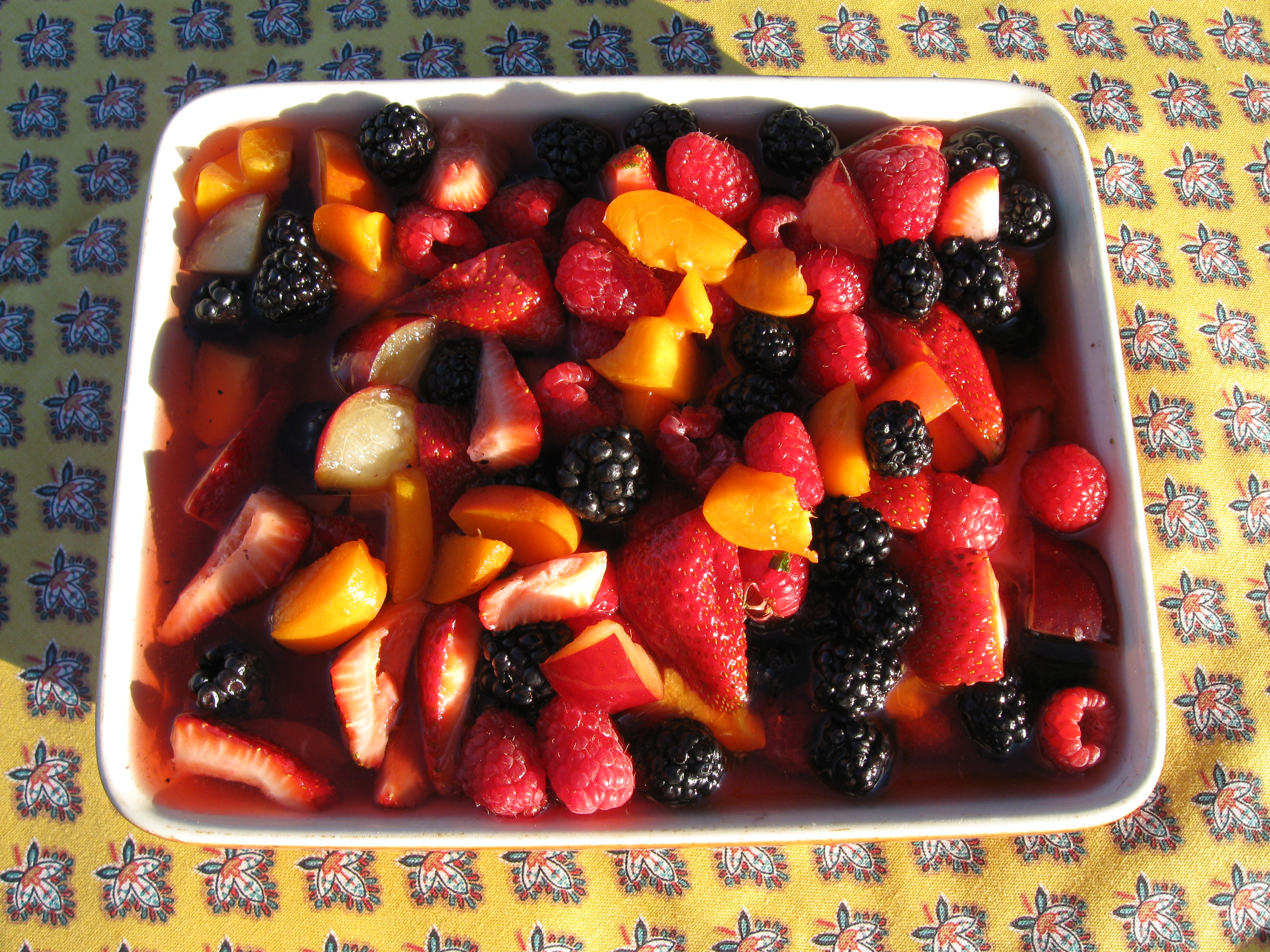 Macerated Summer Fruit Shortcakes with a Dividend