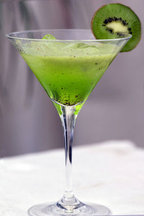 Kiwi summer cocktail