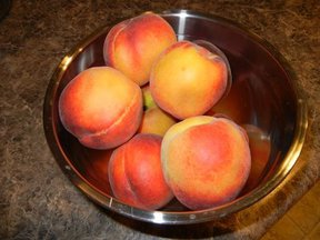 Rustic Peach Tart