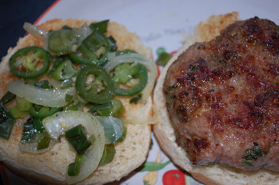 Silk Road Lamb Burgers