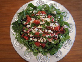 Watermelon and Mint Salad