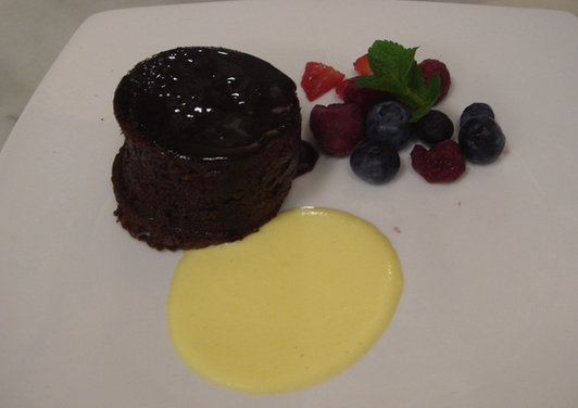 Chocolate and Cabernet Sauvignon Italian Cake