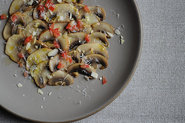 Button Mushroom Salad