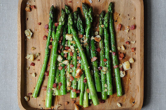 Asparagus with Pancetta