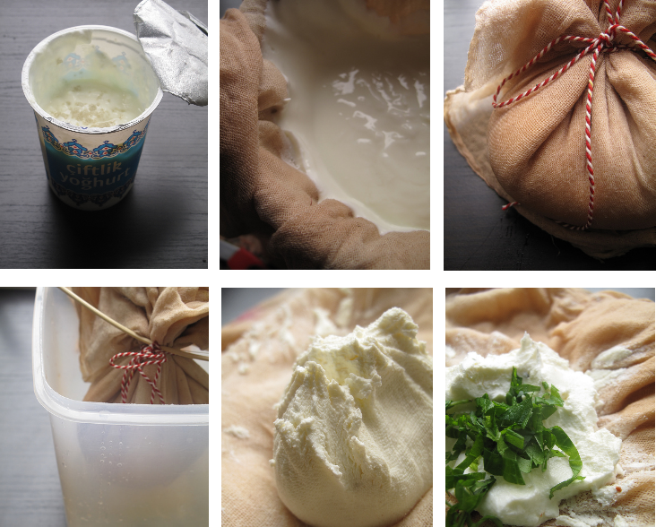 A trio of Labneh