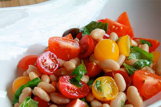 Tomato-cannellini-salad