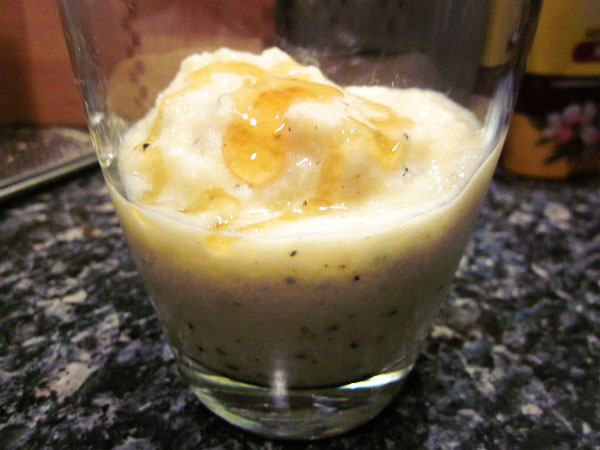 Pineapple Dragon Fruit Semifreddo