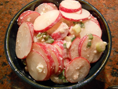 Radish and Feta Salad